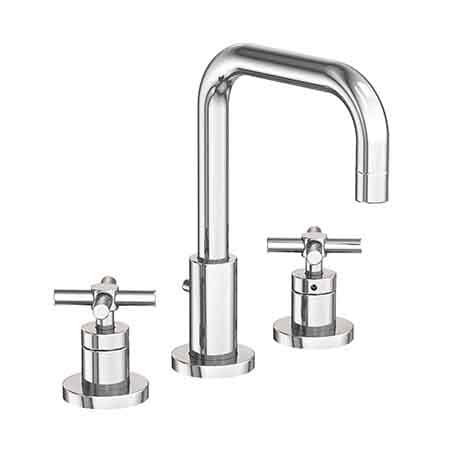 Newport Brass Widespread Lavatory Faucet in Weathered Brass 1400/03W